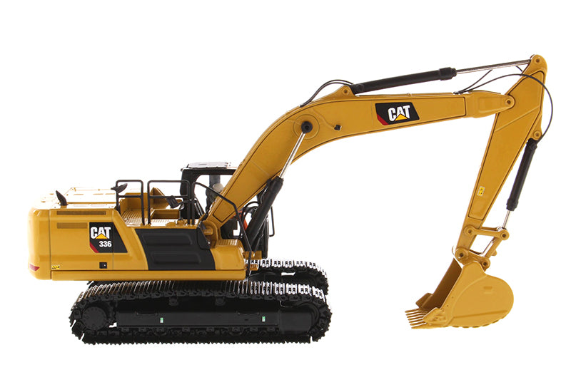 CAT Caterpillar 336 Next Generation Hydraulic Excavator and Operator "High Line" Series 1/50 Diecast Model by Diecast Masters - image 3