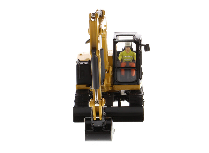 CAT Caterpillar 308 CR Next Generation Mini Hydraulic Excavator with Work Tools and Operator "High Line" Series 1/50 Diecast Model by Diecast Masters - image 4