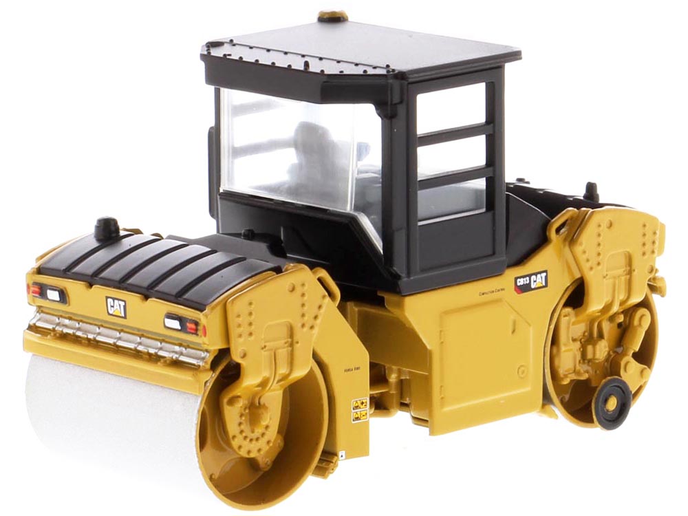 CAT Caterpillar CB-13 Tandem Vibratory Roller with Cab "Play & Collect!" Series 1/64 Diecast Model by Diecast Masters - image 4