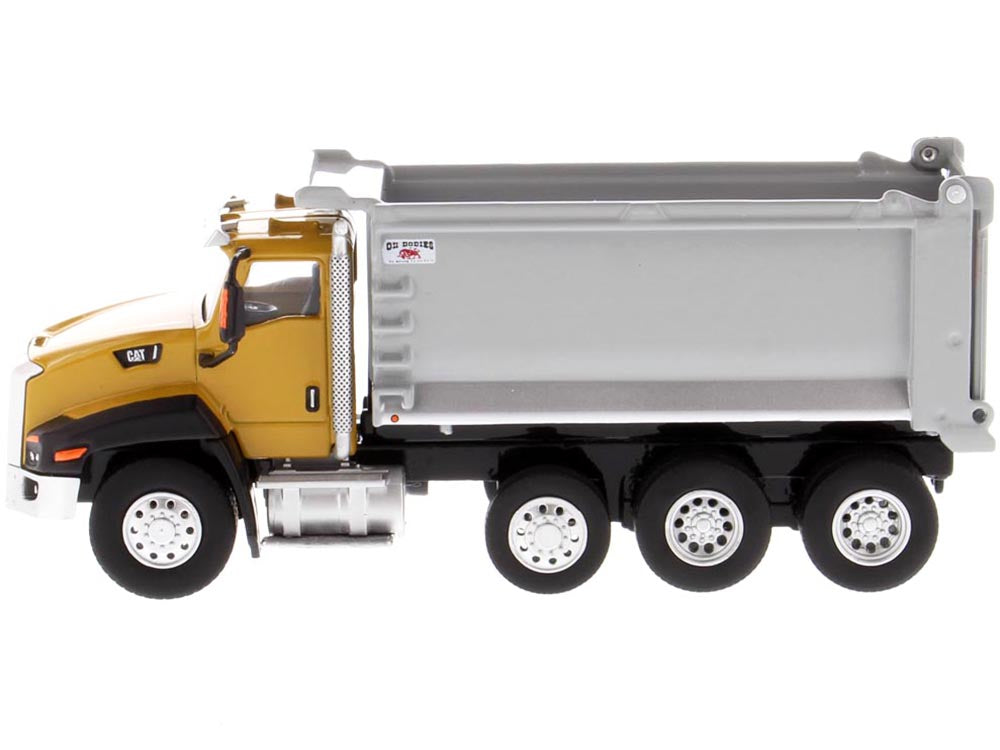 CAT Caterpillar CT660 Day Cab Tractor with OX Stampede Dump Truck "Play & Collect!" Series 1/64 Diecast Model by Diecast Masters - image 2
