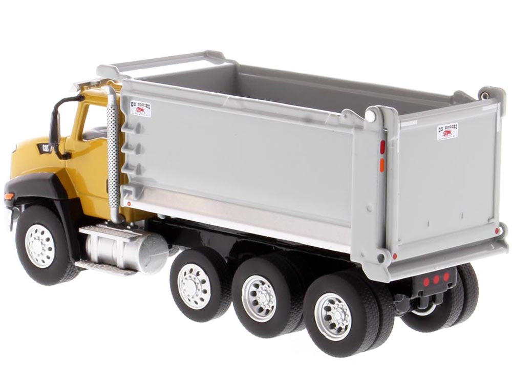 CAT Caterpillar CT660 Day Cab Tractor with OX Stampede Dump Truck "Play & Collect!" Series 1/64 Diecast Model by Diecast Masters - image 3