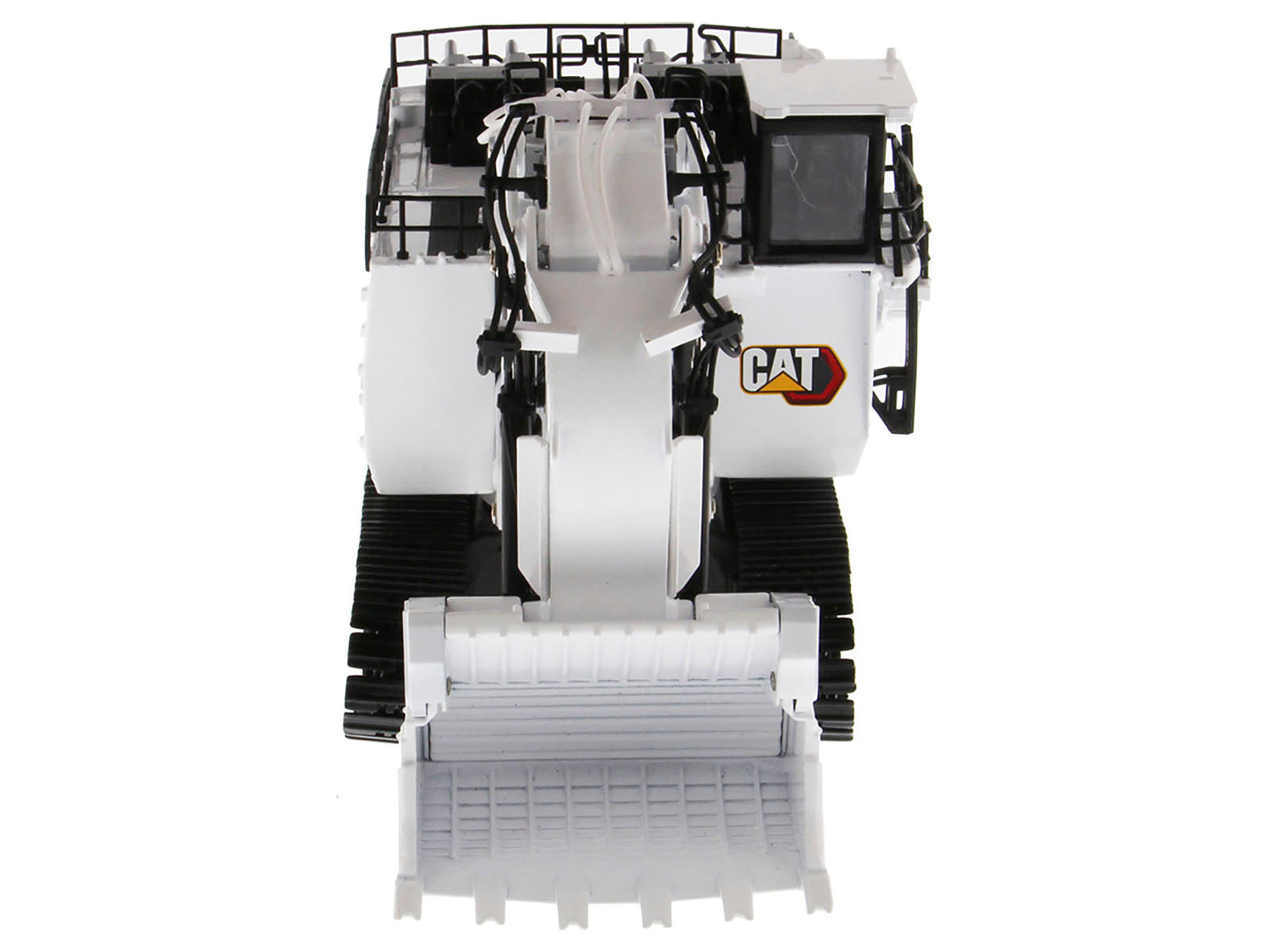 CAT Caterpillar 6060 Hydraulic Mining Front Shovel Coal Configuration White "High Line Series" 1/87 (HO) Scale Diecast Model by Diecast Masters - image 5