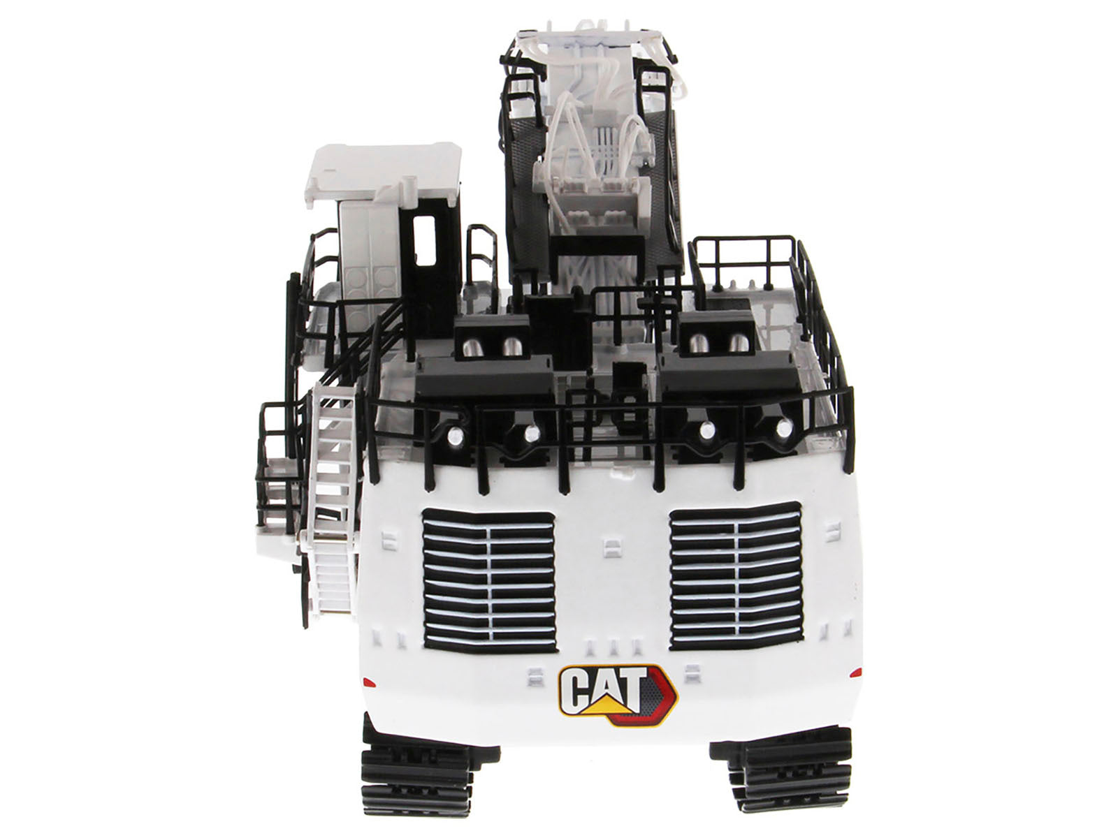 CAT Caterpillar 6060 Hydraulic Mining Front Shovel Coal Configuration White "High Line Series" 1/87 (HO) Scale Diecast Model by Diecast Masters - image 4