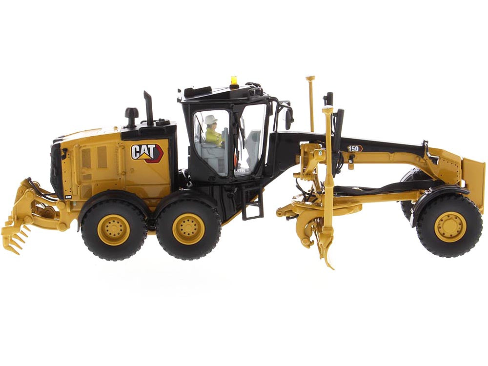 CAT Caterpillar 150 Motor Grader with Operator "High Line Series" 1/50 Diecast Model by Diecast Masters - image 5