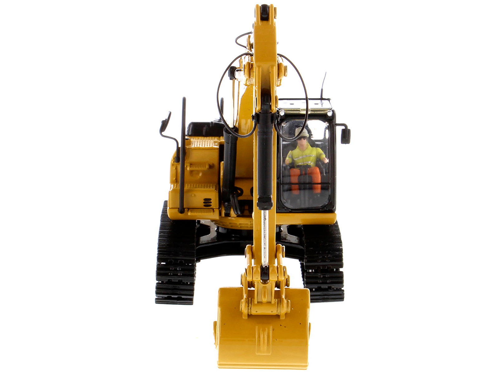 CAT Caterpillar 323 GX Hydraulic Excavator with Operator "High Line" Series 1/50 Diecast Model by Diecast Masters - image 4