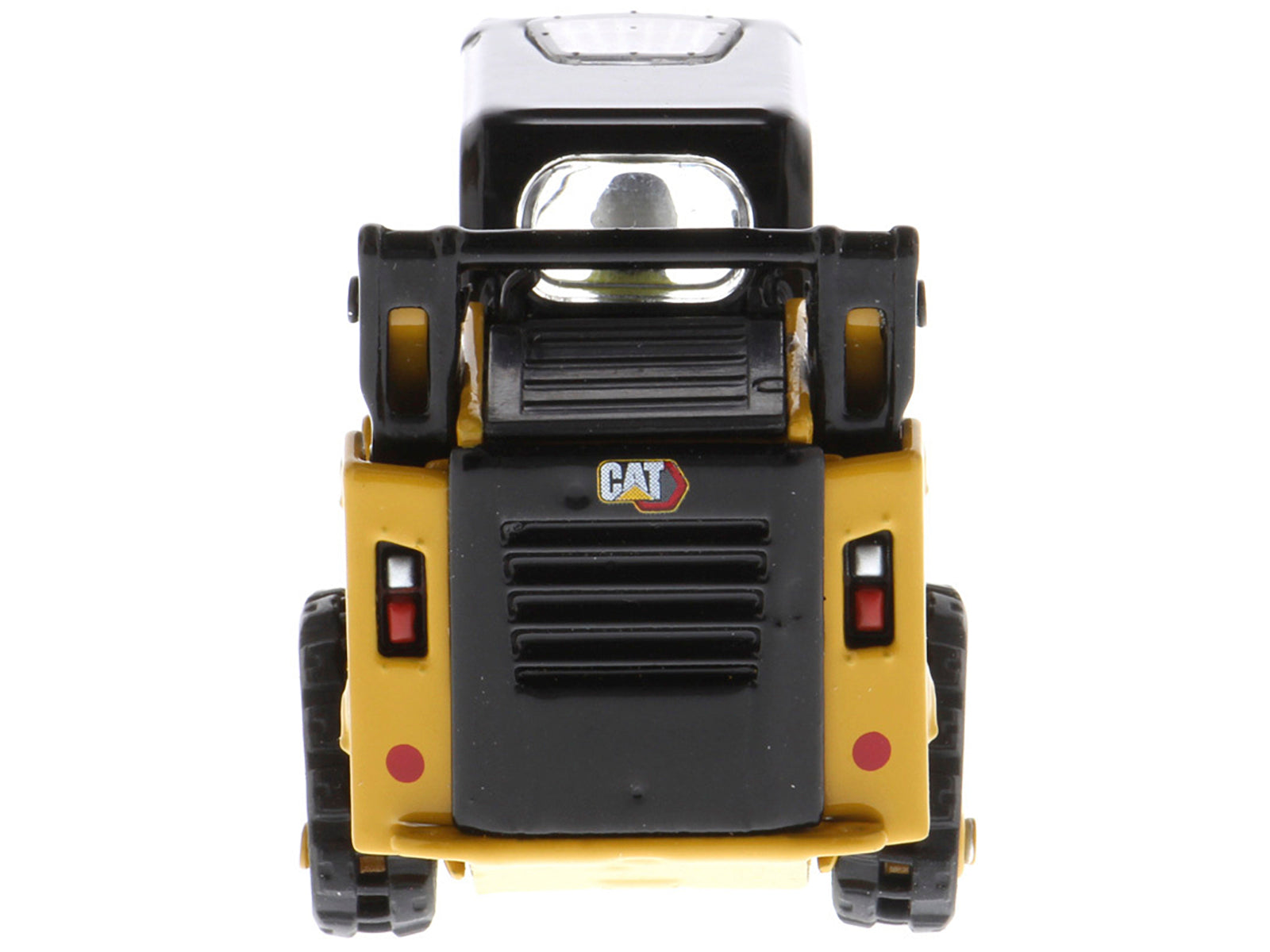 CAT Caterpillar 259D3 Compact Track Loader with Work Tools and Operator Yellow "High Line Series" 1/50 Diecast Model by Diecast Masters - image 5