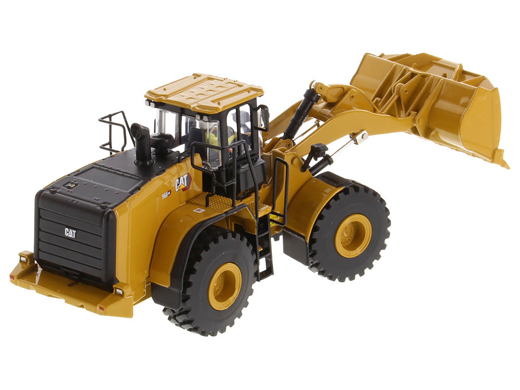 CAT Caterpillar 966 GC Wheel Loader Yellow with Operator "High Line Series" 1/50 Diecast Model by Diecast Masters - image 4