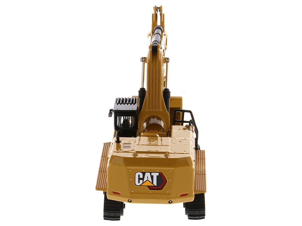 CAT Caterpillar 395 Next-Generation Hydraulic Excavator (Mass Excavation Version) Yellow "High Line Series" 1/87 (HO) Scale Diecast Model by Diecast Masters - image 4