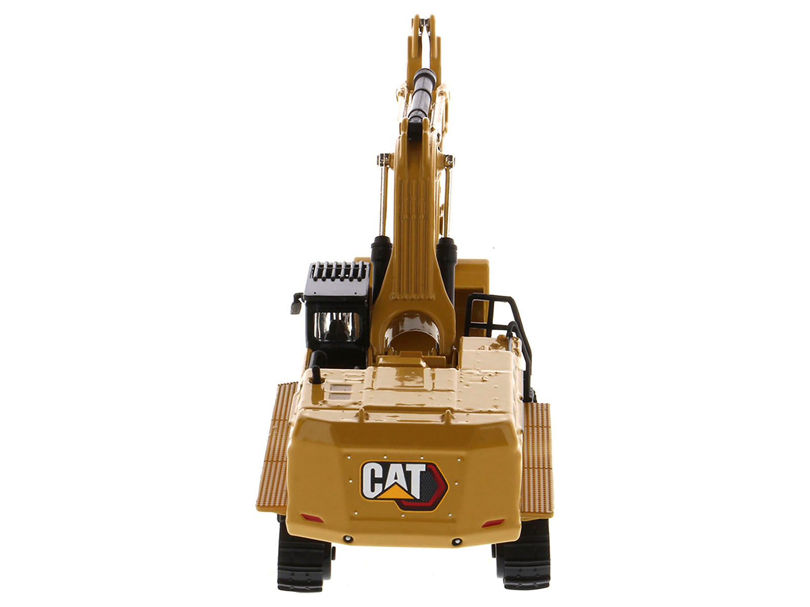 CAT Caterpillar 395 Next-Generation Hydraulic Excavator (Mass Excavation Version) Yellow "High Line Series" 1/87 (HO) Scale Diecast Model by Diecast Masters - image 4
