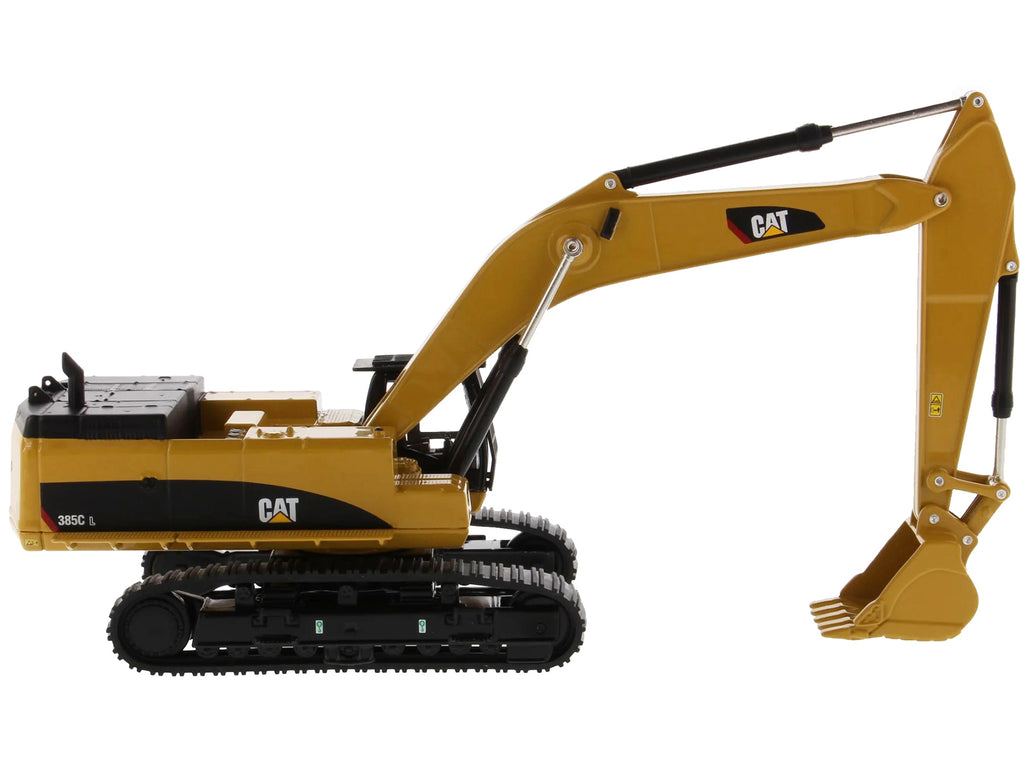 CAT Caterpillar 385C L Hydraulic Excavator Yellow "Play & Collect!" Series 1/64 Diecast Model by Diecast Masters - image 2