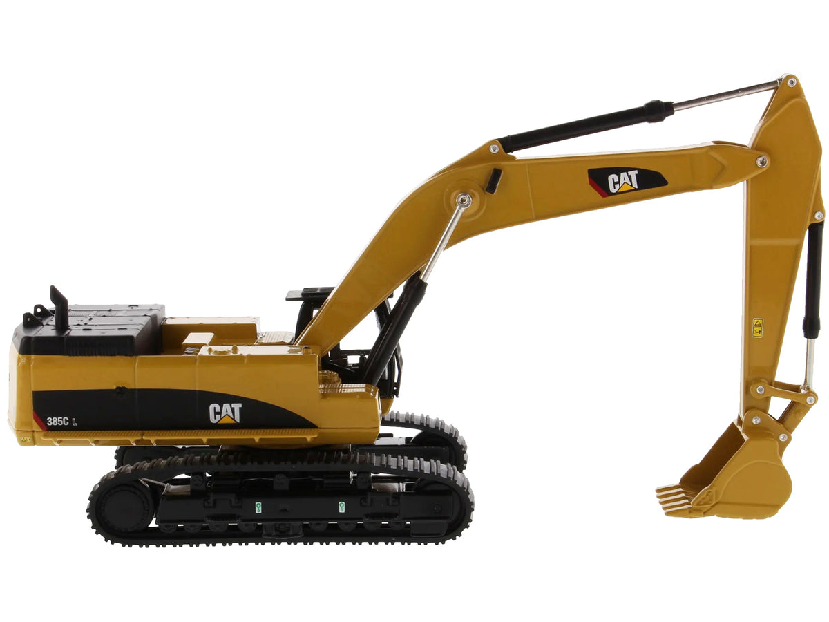 CAT Caterpillar 385C L Hydraulic Excavator Yellow "Play & Collect!" Series 1/64 Diecast Model by Diecast Masters - image 2