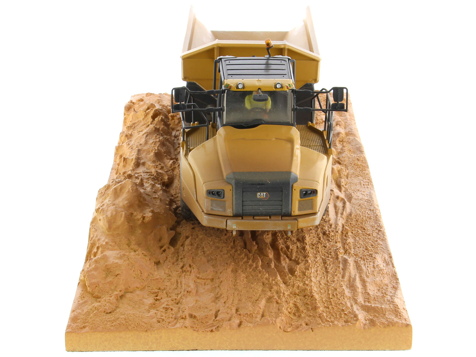 CAT Caterpillar 745 Articulated Truck with Operator (Dirty Version) "Weathered" Series 1/50 Diecast Model by Diecast Masters - image 4