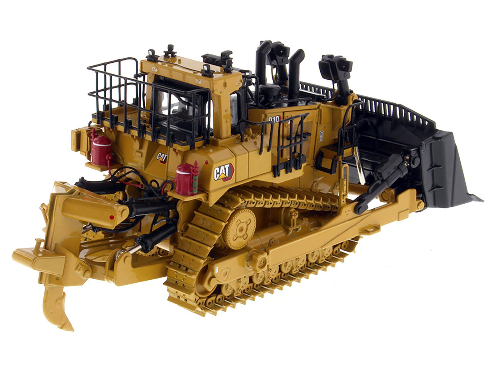 CAT Caterpillar D10 Track Type Dozer Yellow "High Line Series" 1/50 Diecast Model by Diecast Masters - image 4