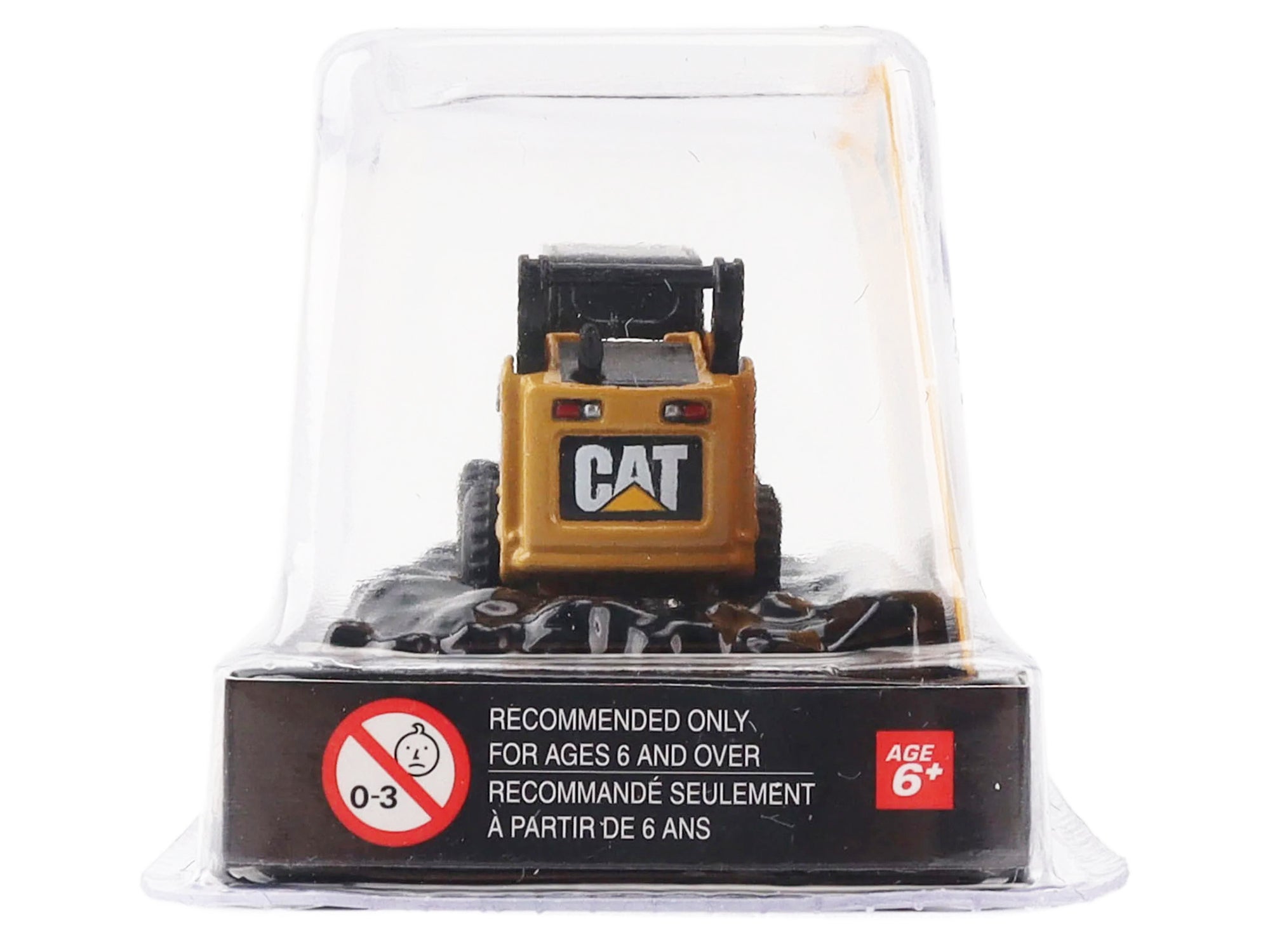 CAT Caterpillar 272C Skid Steer Loader with Pallet Fork Yellow "Micro-Constructor" Series Diecast Model by Diecast Masters - image 3
