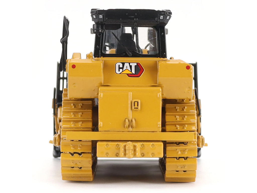CAT Caterpillar D8 Track-Type Dozer (Waste Handler Configuration) Yellow "High Line" Series 1/50 Diecast Model by Diecast Masters - image 4