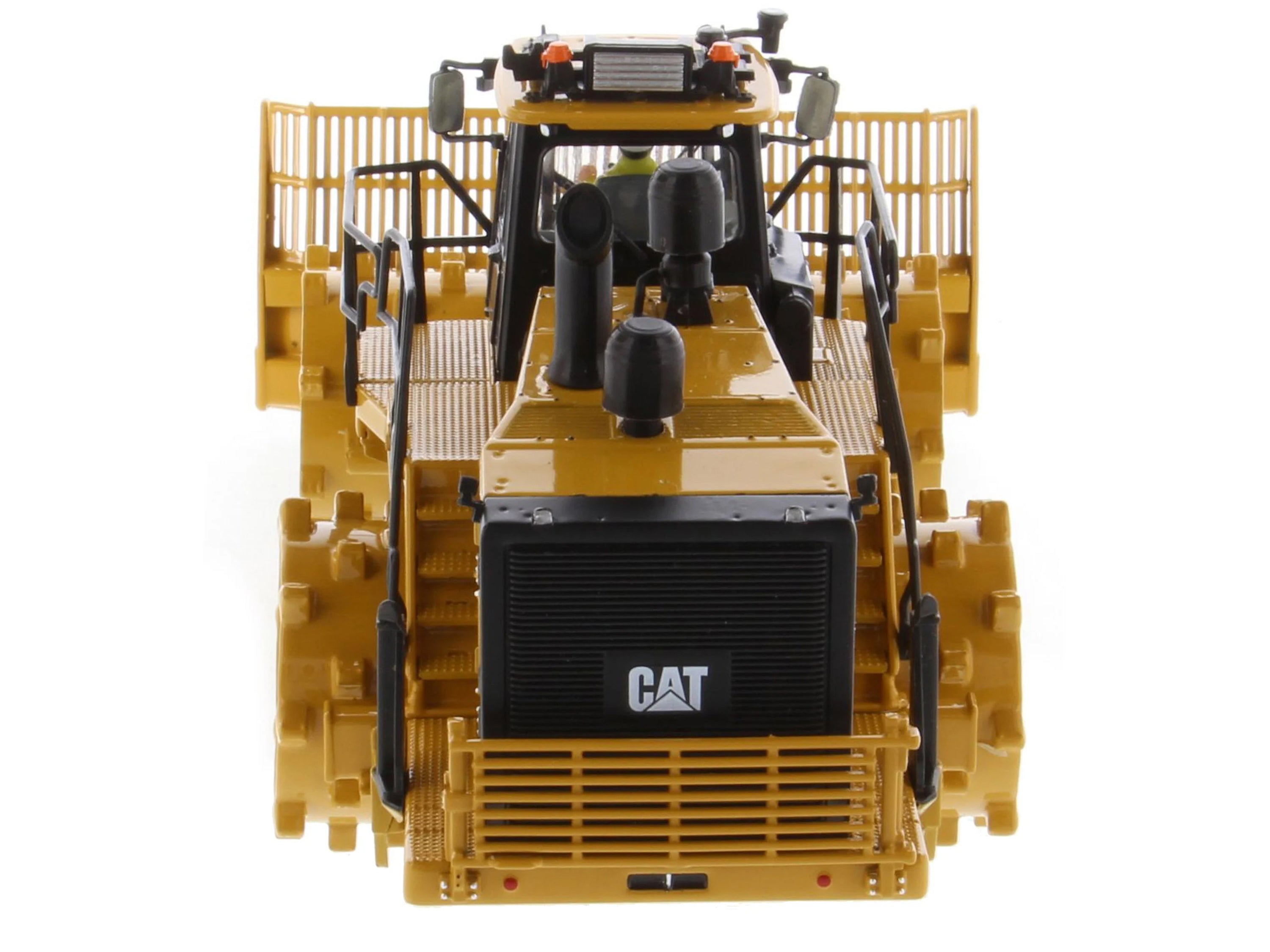 CAT Caterpillar 836 Landfill Compactor Yellow "High Line" Series 1/50 Diecast Model by Diecast Masters - image 4