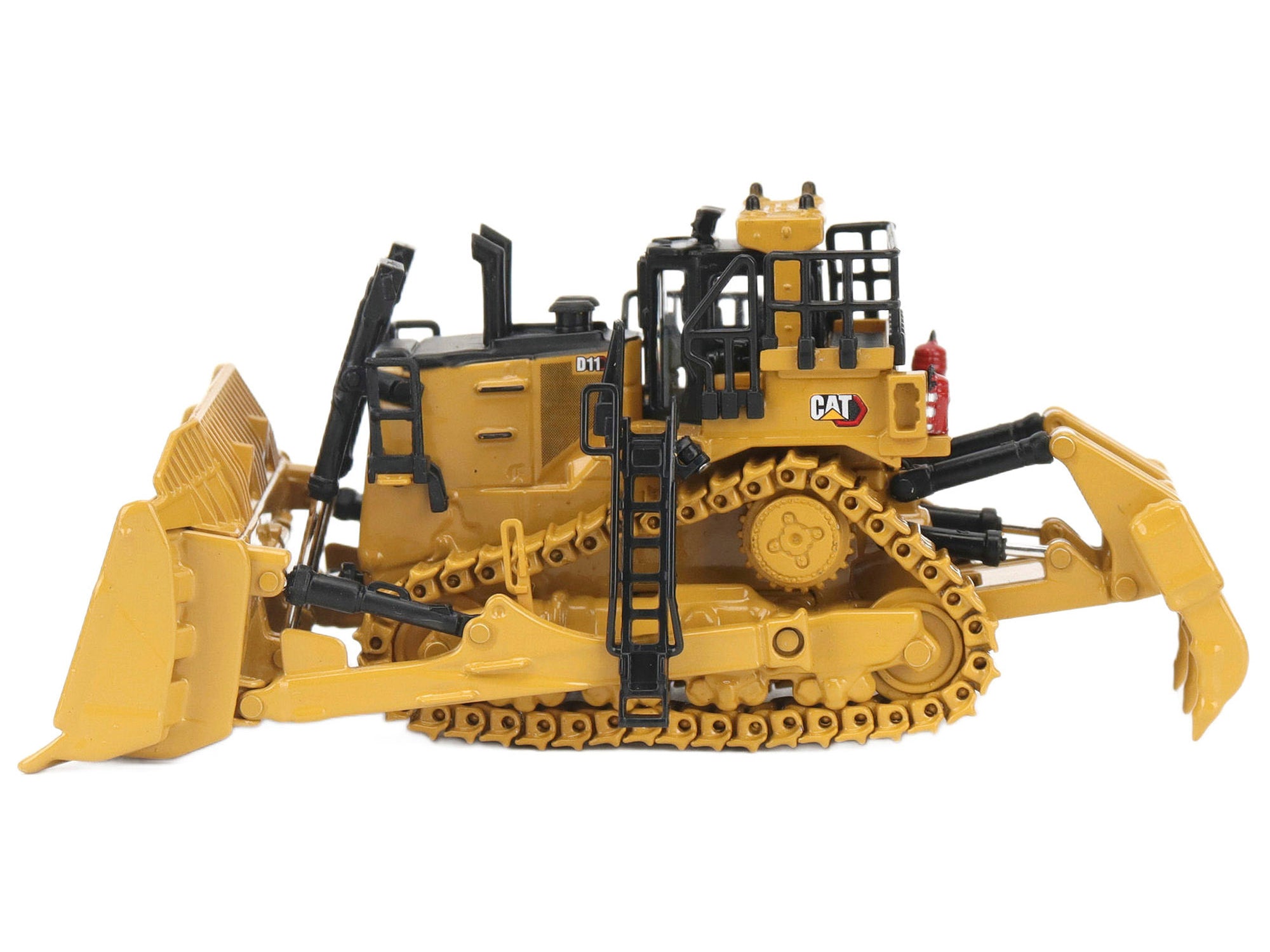 CAT Caterpillar D11 Track Type Dozer TKN Design Yellow "High Line" Series 1/87 (HO) Diecast Model by Diecast Masters - image 2