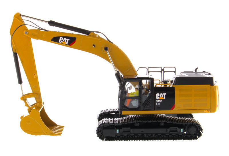 CAT Caterpillar 349F L XE Hydraulic Excavator with Operator "High Line" Series 1/50 Diecast Model by Diecast Masters - image 2