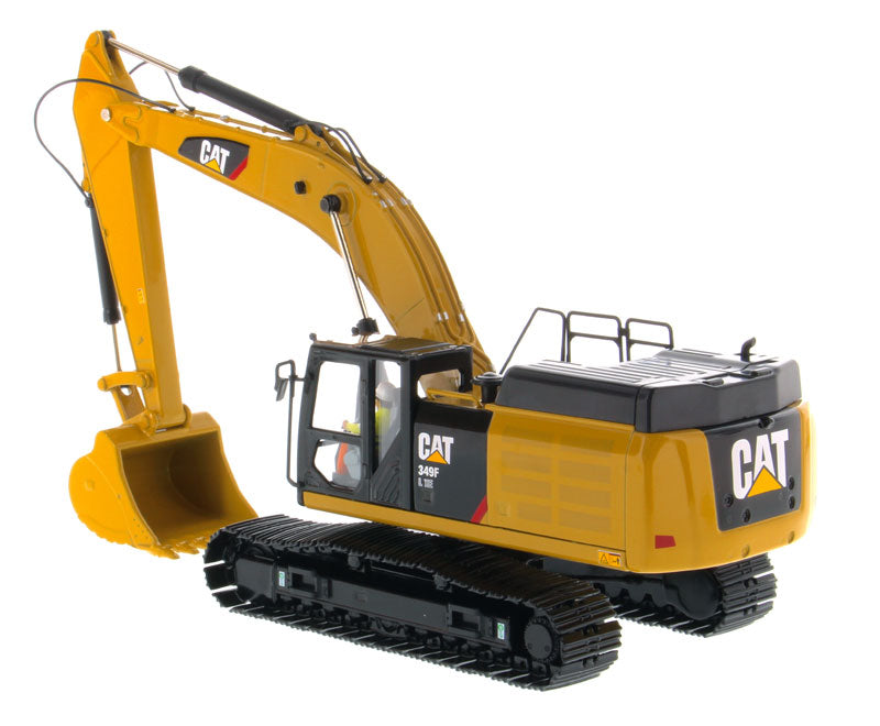 CAT Caterpillar 349F L XE Hydraulic Excavator with Operator "High Line" Series 1/50 Diecast Model by Diecast Masters - image 3