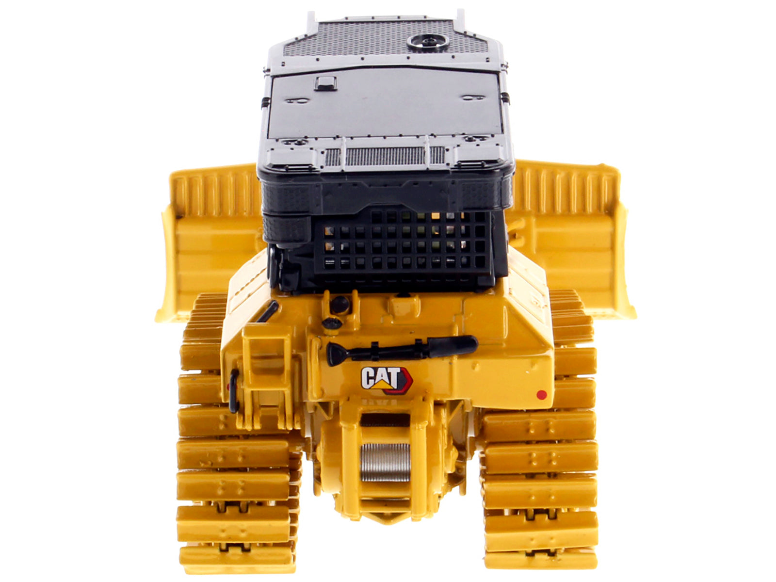 CAT Caterpillar D5 LGP Track Type Tractor Fire Dozer Yellow with Operator "High Line" Series 1/50 Diecast Model by Diecast Masters - image 5