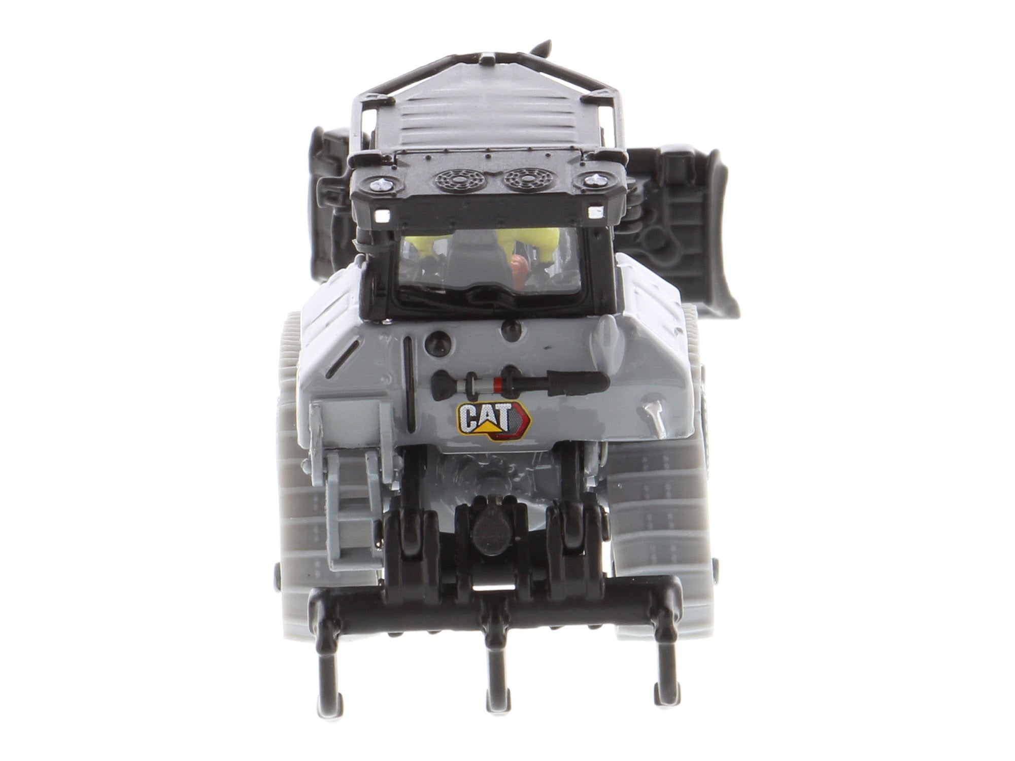 CAT Caterpillar D5 Track-Type Dozer "Centennial" Gray with Operator "High Line Series" 1/87 (HO) Diecast Model by Diecast Masters - image 5