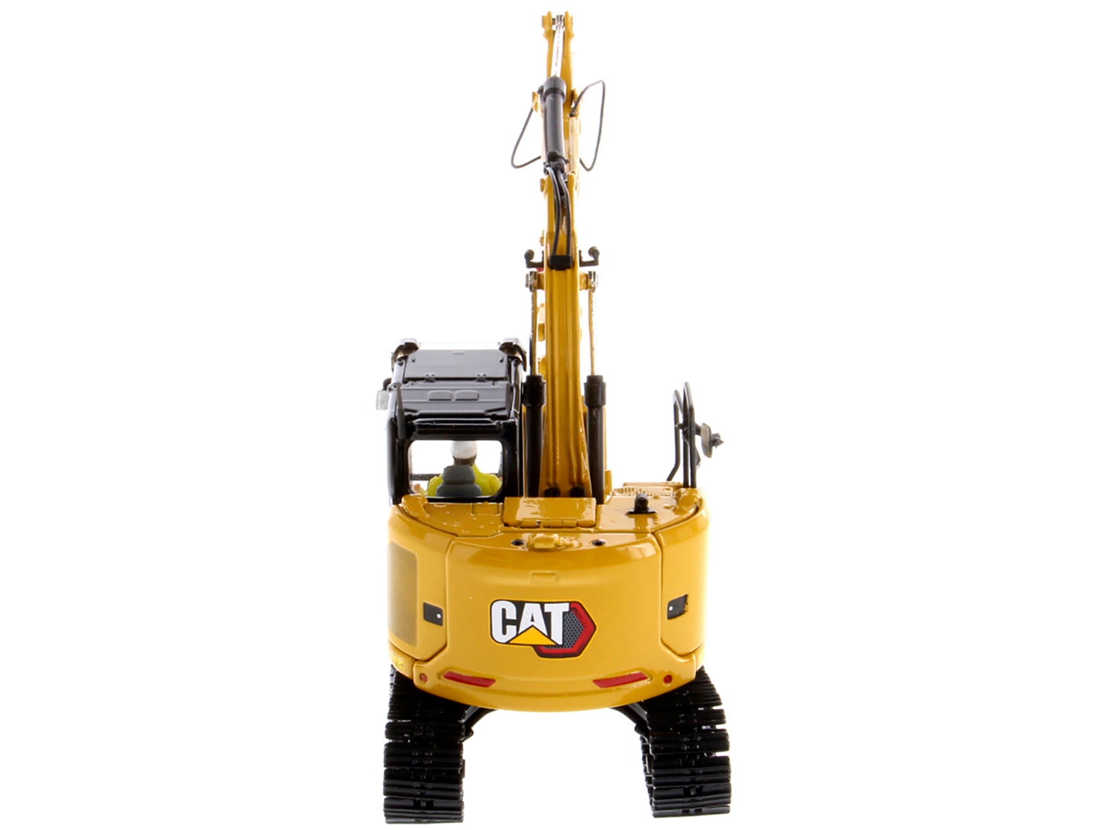 CAT Caterpillar 315 Track Type Hydraulic Excavator Yellow with Operator "High Line" Series 1/50 Diecast Model by Diecast Masters - image 5