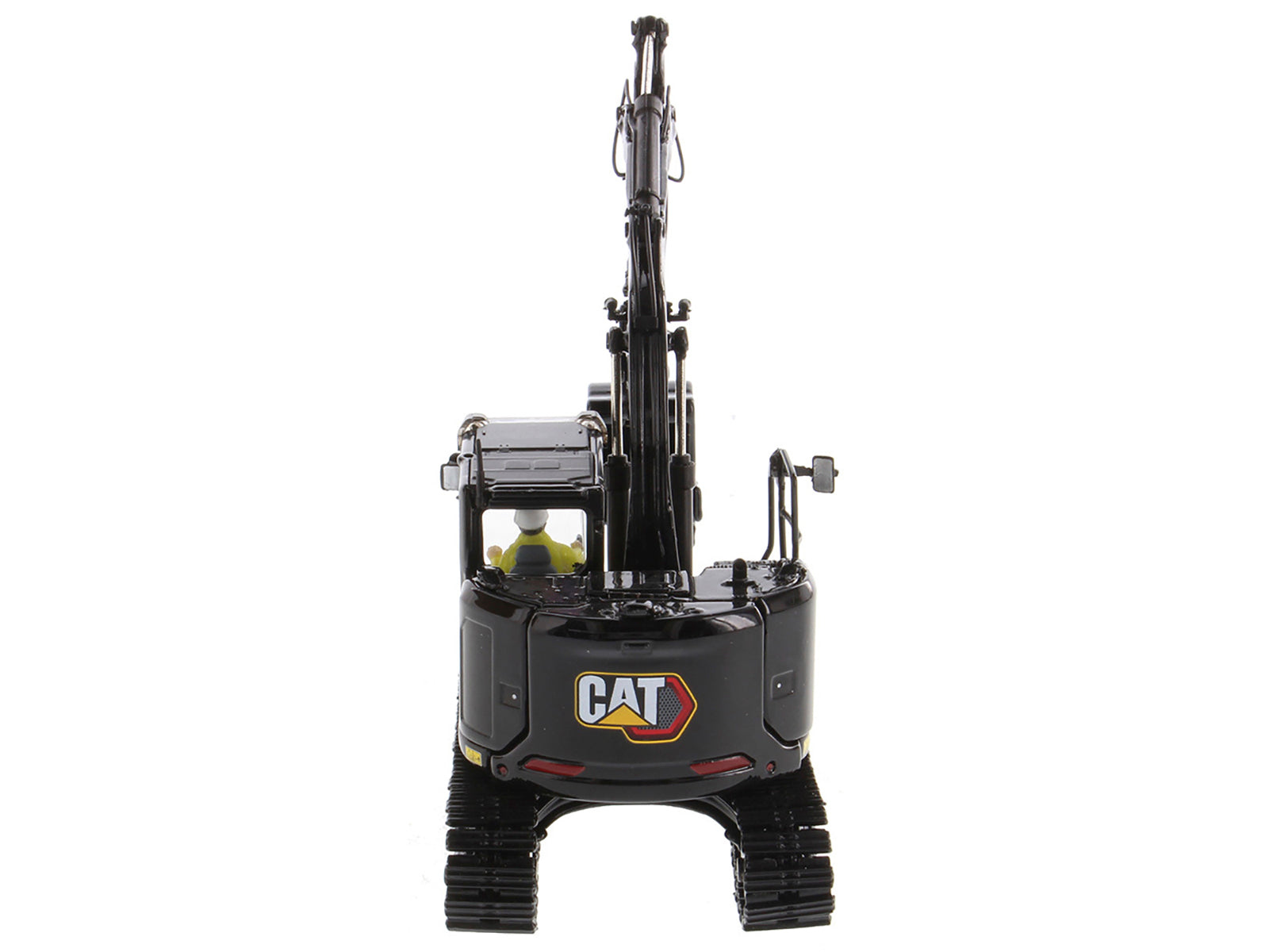 CAT Caterpillar 315 Track Type Hydraulic Excavator Special Black Finish with Operator "High Line" Series 1/50 Diecast Model by Diecast Masters - image 5