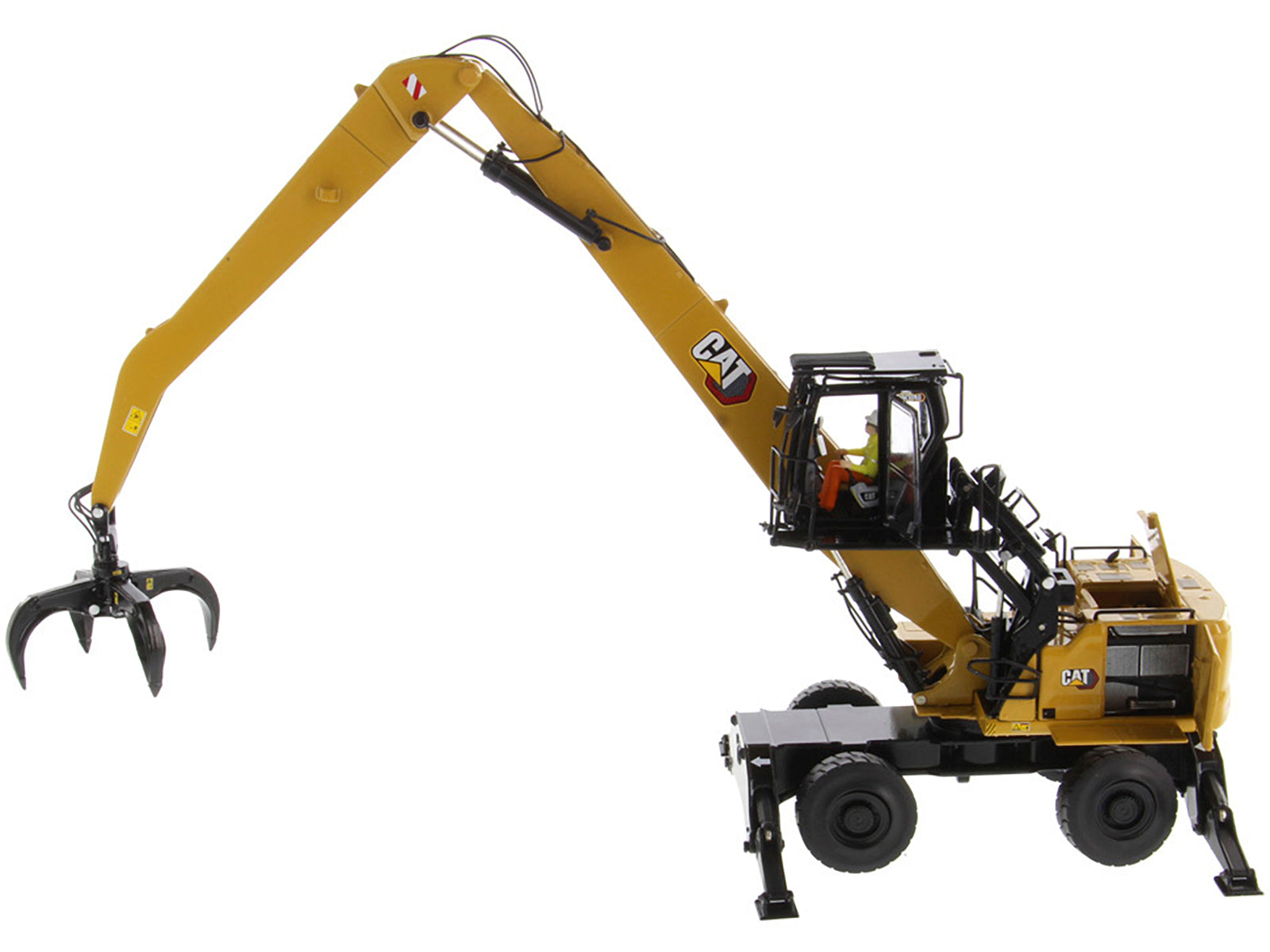 CAT Caterpillar MH3040 Wheel Material Handler with Operator "High Line Series" 1/50 Diecast Model by Diecast Masters - image 4