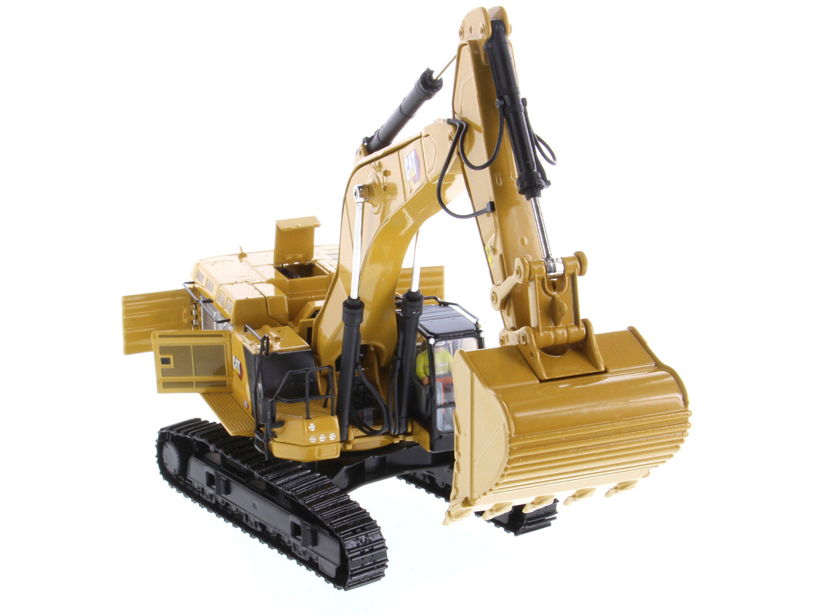 CAT Caterpillar 395 Next Generation Hydraulic Excavator "Mass Excavation Version" Yellow "High Line Series" 1/50 Diecast Model by Diecast Masters - image 2