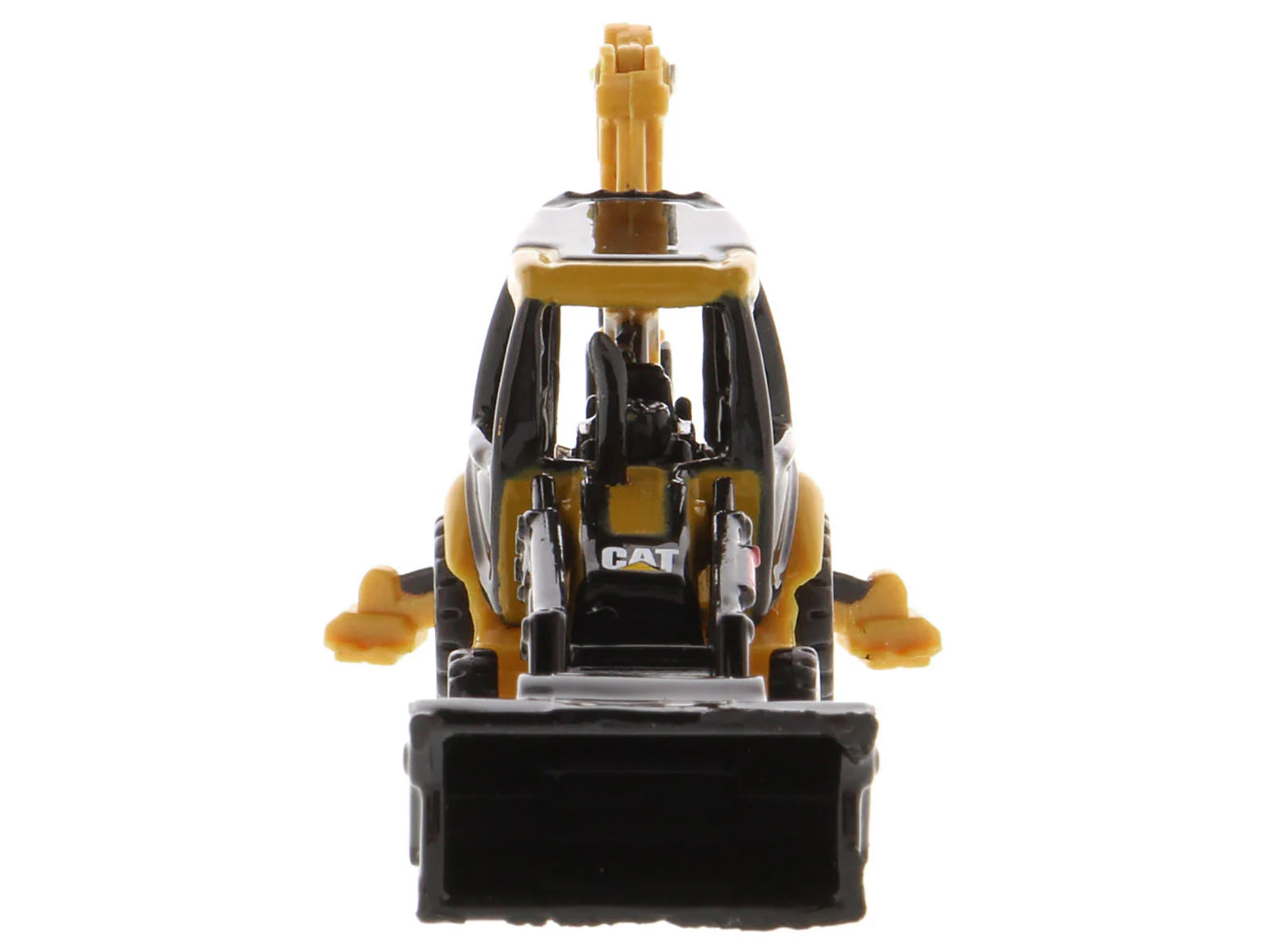 CAT Caterpillar 420E Backhoe Loader Yellow "Micro-Constructor" Series Diecast Model by Diecast Masters - image 4