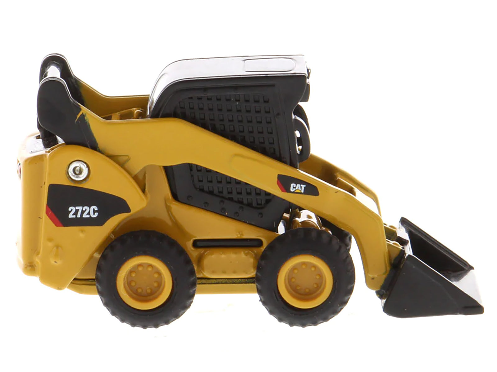 CAT Caterpillar 272C Skid Steer Loader Yellow "Micro-Constructor" Series Diecast Model by Diecast Masters - image 2