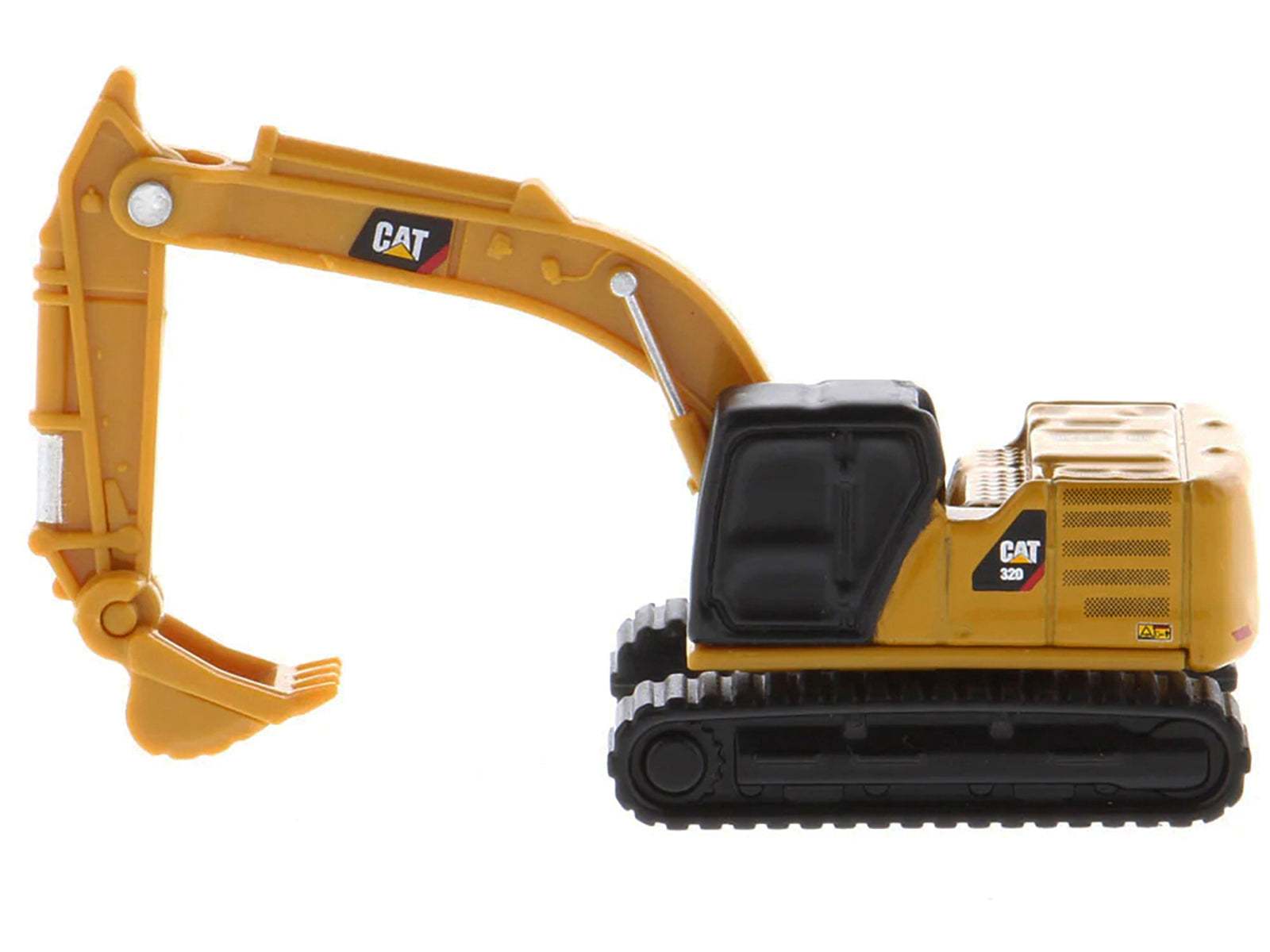 CAT Caterpillar 320 Hydraulic Excavator Yellow "Micro-Constructor" Series Diecast Model by Diecast Masters - image 4