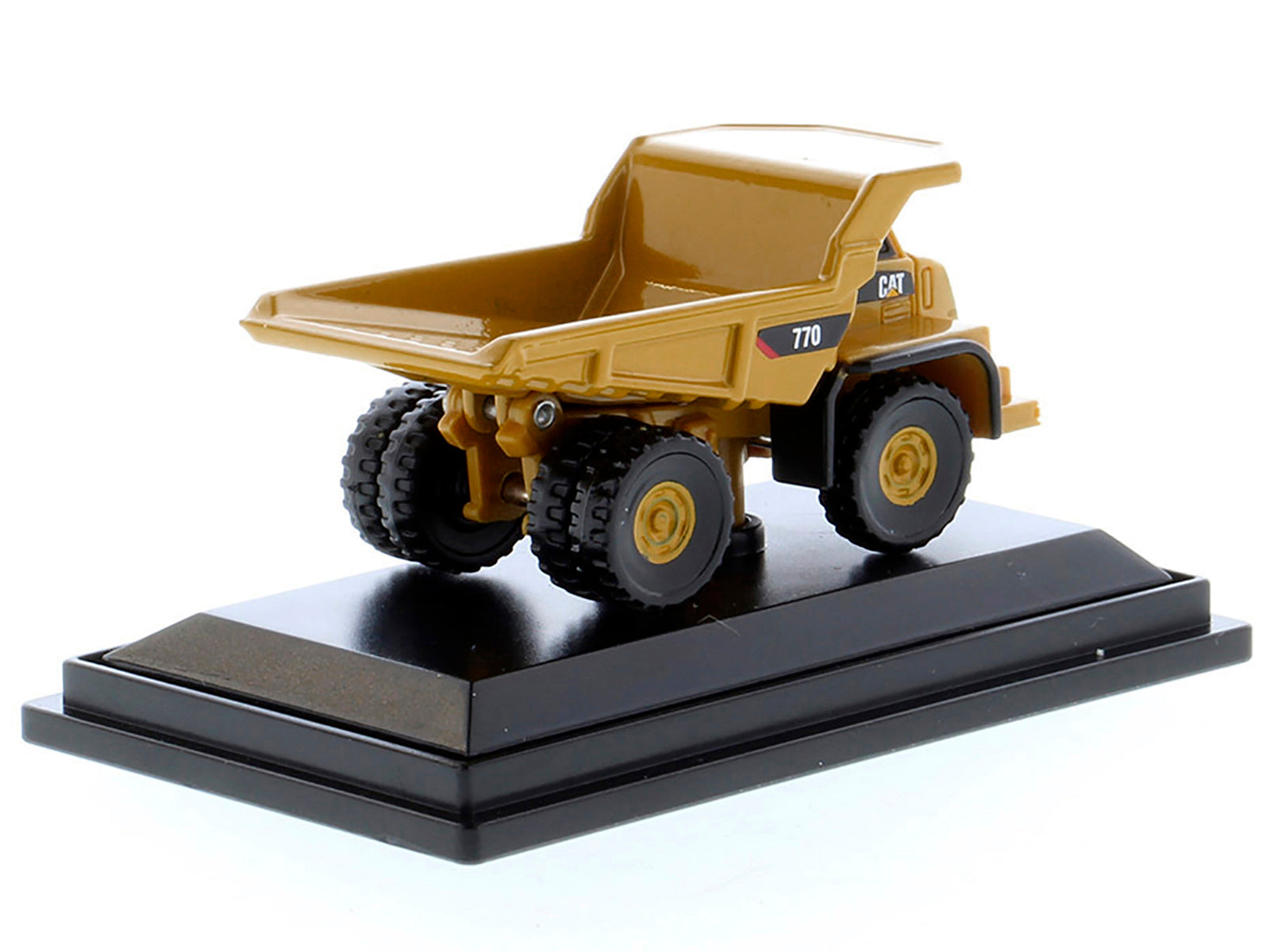 CAT Caterpillar 770 Off–Highway Truck Yellow "Micro-Constructor" Series Diecast Model by Diecast Masters - image 3