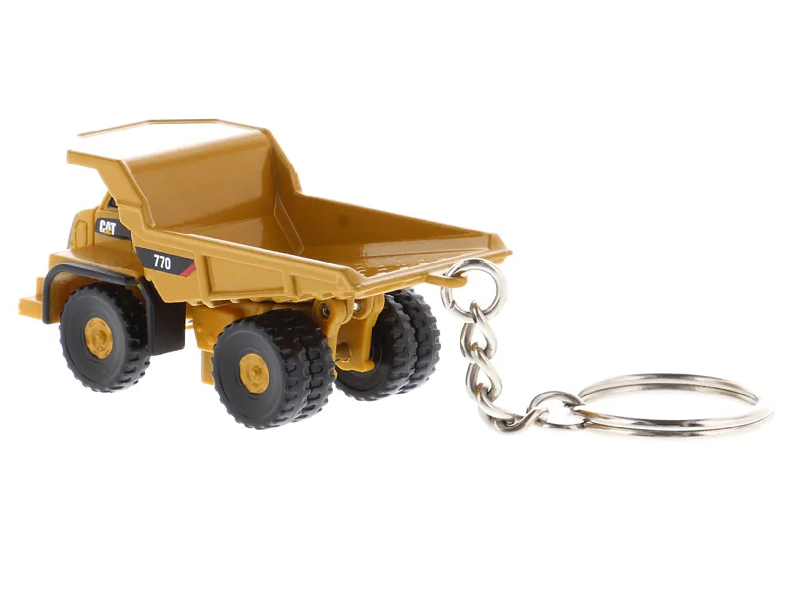 CAT Caterpillar 770 Off-Highway Truck Keychain Yellow Diecast Model by Diecast Masters - image 3