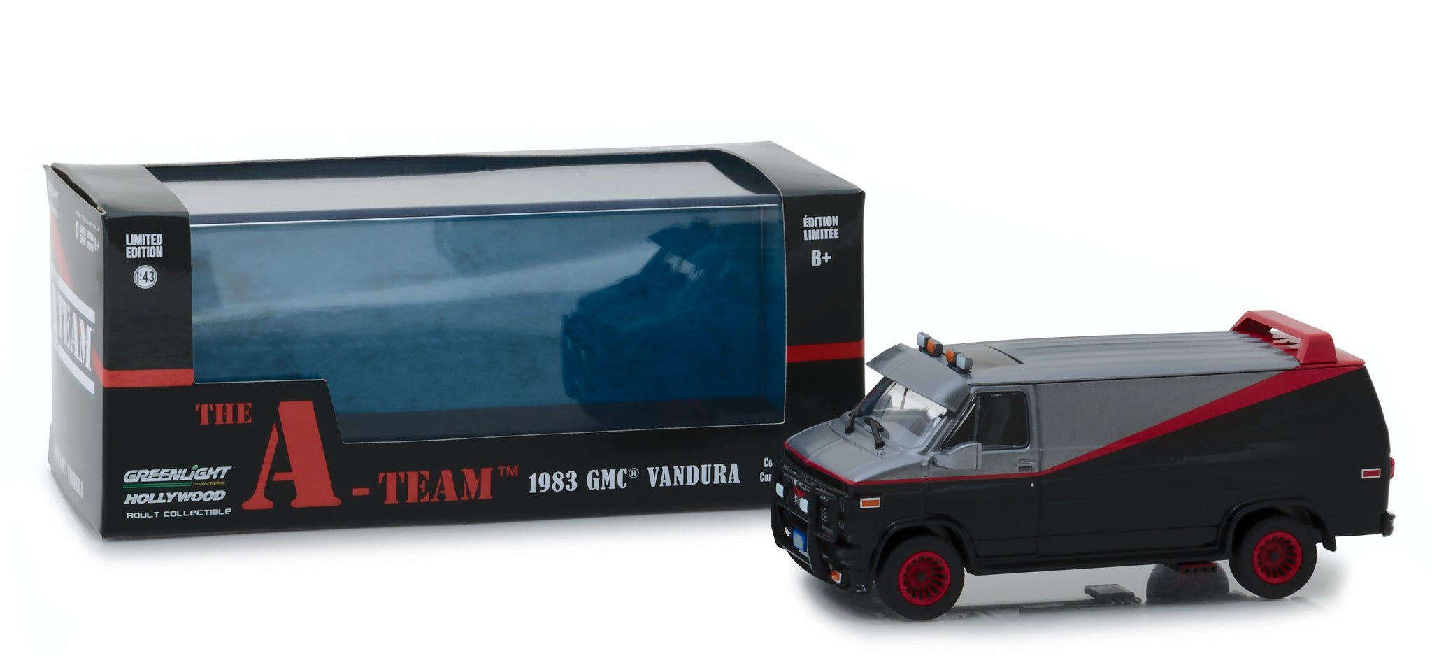 1983 GMC Vandura "The A-Team" (1983-1987) TV Series 1/43 Diecast Model Car by Greenlight - image 3