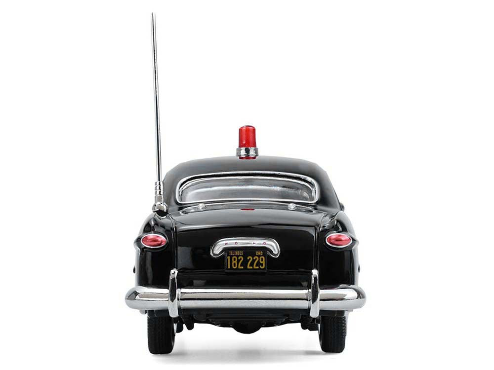 1949 Ford Custom Police Car "Chicago Police Department" Black 1/64 Diecast Model Car by Greenlight - image 5