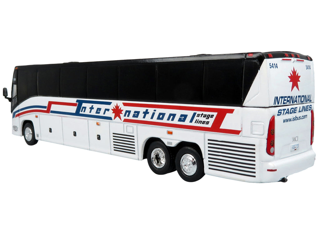 MCI J4500 Coach Bus "International Stage Lines" White "The Bus & Motorcoach Collection" Limited Edition to 504 pieces Worldwide 1/87 (HO) Diecast Model by Iconic Replicas - image 3