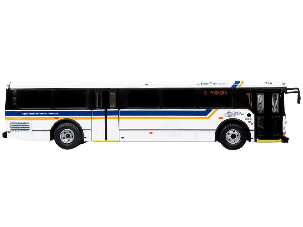 2006 Orion V Transit Bus Westchester NY Bee-Line "6 Yonkers" Limited Edition "The Vintage Bus and Motorcoach Collection" 1/87 (HO) Diecast Model by Iconic Replicas - image 2