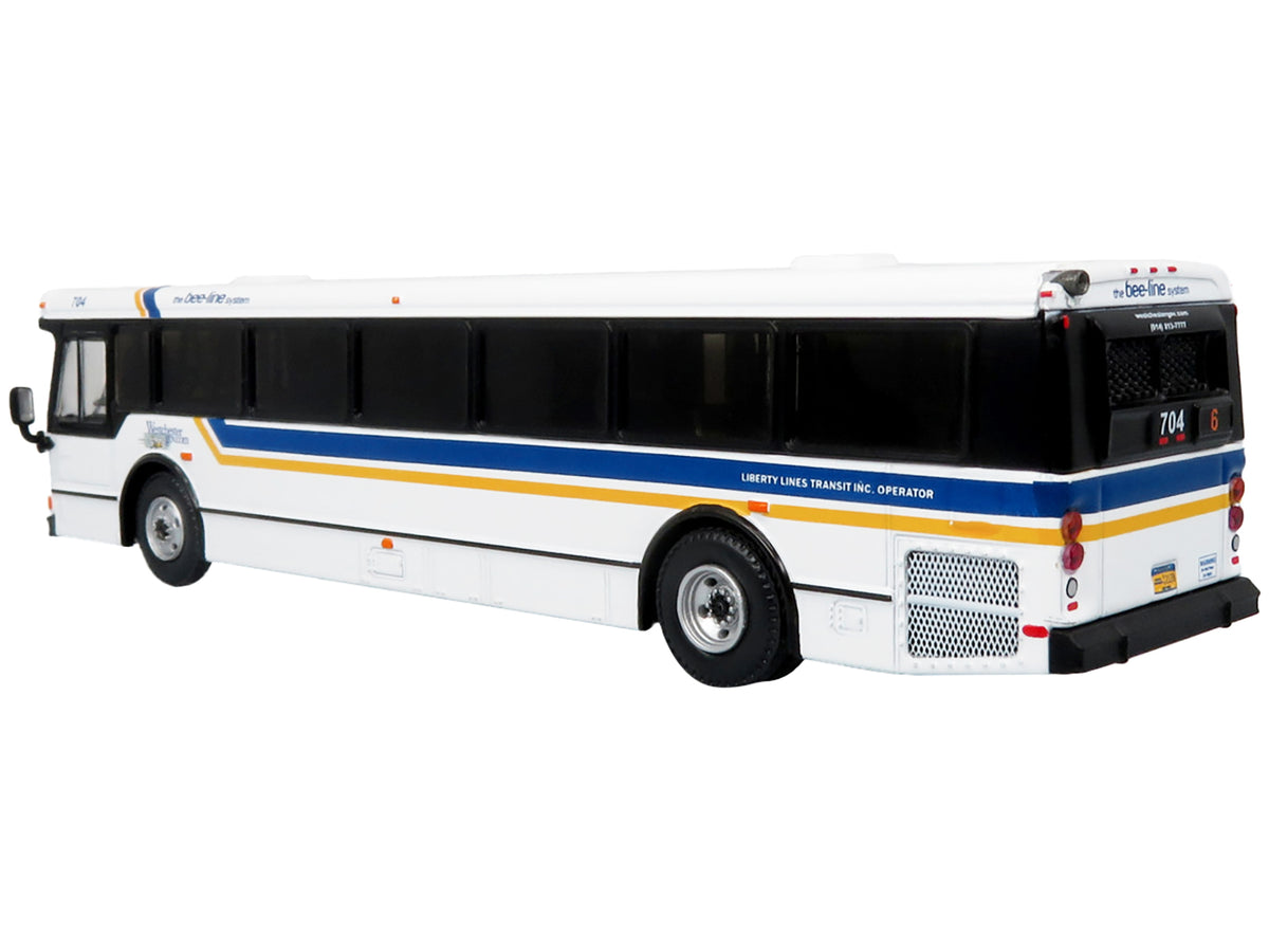 2006 Orion V Transit Bus Westchester NY Bee-Line "6 Yonkers" Limited Edition "The Vintage Bus and Motorcoach Collection" 1/87 (HO) Diecast Model by Iconic Replicas - image 3