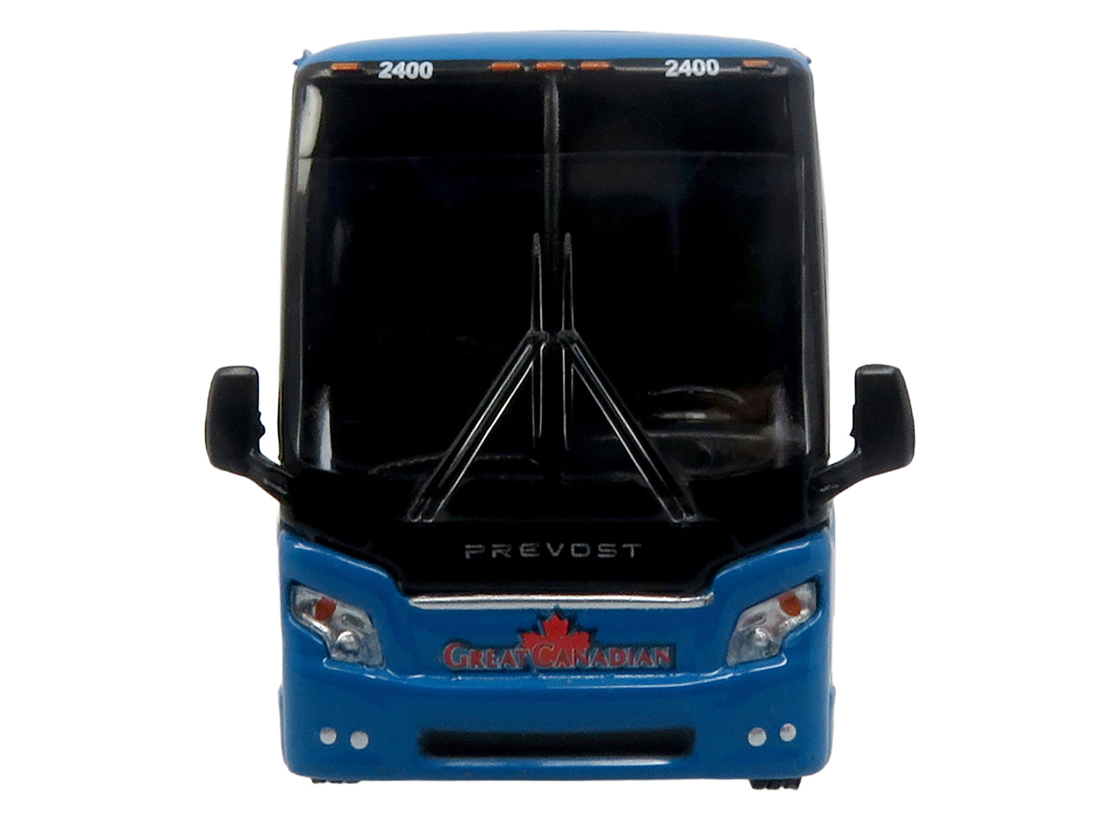 Prevost H3-45 Coach Bus "Great Canadian Coaches" Blue with Graphics Limited Edition 1/87 (HO) Diecast Model by Iconic Replicas - image 4