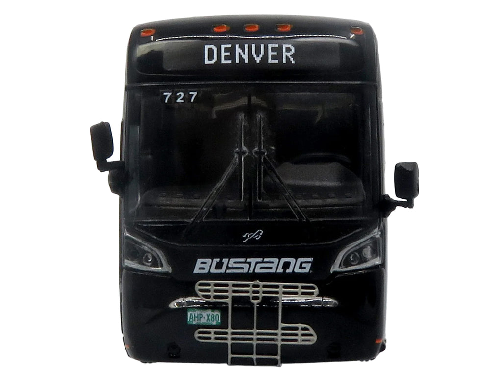 MCI D4520 Commuter Coach Bus "Bustang - Colorado Department of Transportation" Black "The Bus & Motorcoach Collection" Limited Edition to 504 pieces Worldwide 1/87 (HO) Scale Diecast Model by Iconic Replicas - image 4