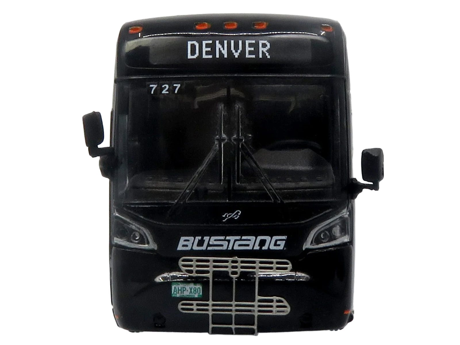 MCI D4520 Commuter Coach Bus "Bustang - Colorado Department of Transportation" Black "The Bus & Motorcoach Collection" Limited Edition to 504 pieces Worldwide 1/87 (HO) Scale Diecast Model by Iconic Replicas - image 4