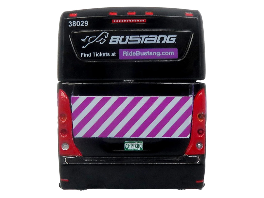 MCI D4520 Commuter Coach Bus "Bustang - Colorado Department of Transportation" Black "The Bus & Motorcoach Collection" Limited Edition to 504 pieces Worldwide 1/87 (HO) Scale Diecast Model by Iconic Replicas - image 5