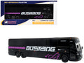 MCI D4520 Commuter Coach Bus "Bustang - Colorado Department of Transportation" Black "The Bus & Motorcoach Collection" Limited Edition to 504 pieces Worldwide 1/87 (HO) Scale Diecast Model by Iconic Replicas