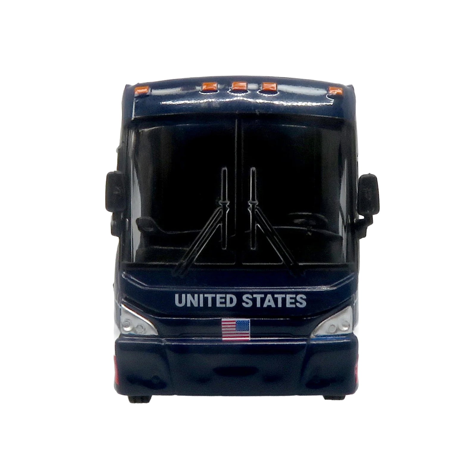 MCI J4500 Coach Bus "United States National Soccer Team" Dark Blue with Graphics "International Federation of the Global Game" Series Limited Edition to 504 pieces Worldwide 1/87 (HO) Diecast Model by Iconic Replicas - image 4