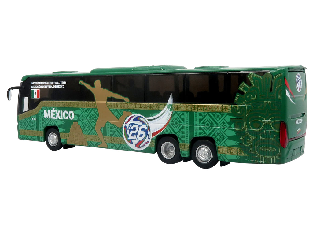 Scania Touring HD Coach Bus "Mexico National Football Team" Green with Graphics "International Federation of the Global Game" Series Limited Edition to 504 pieces Worldwide 1/87 (HO) Diecast Model by Iconic Replicas - image 3