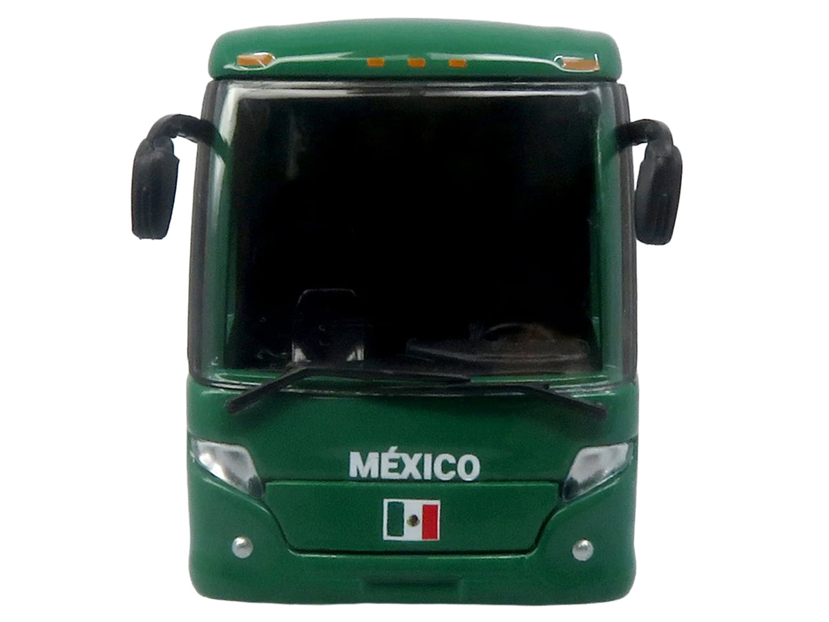 Scania Touring HD Coach Bus "Mexico National Football Team" Green with Graphics "International Federation of the Global Game" Series Limited Edition to 504 pieces Worldwide 1/87 (HO) Diecast Model by Iconic Replicas - image 4