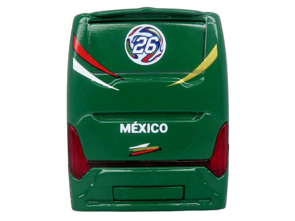 Scania Touring HD Coach Bus "Mexico National Football Team" Green with Graphics "International Federation of the Global Game" Series Limited Edition to 504 pieces Worldwide 1/87 (HO) Diecast Model by Iconic Replicas - image 5