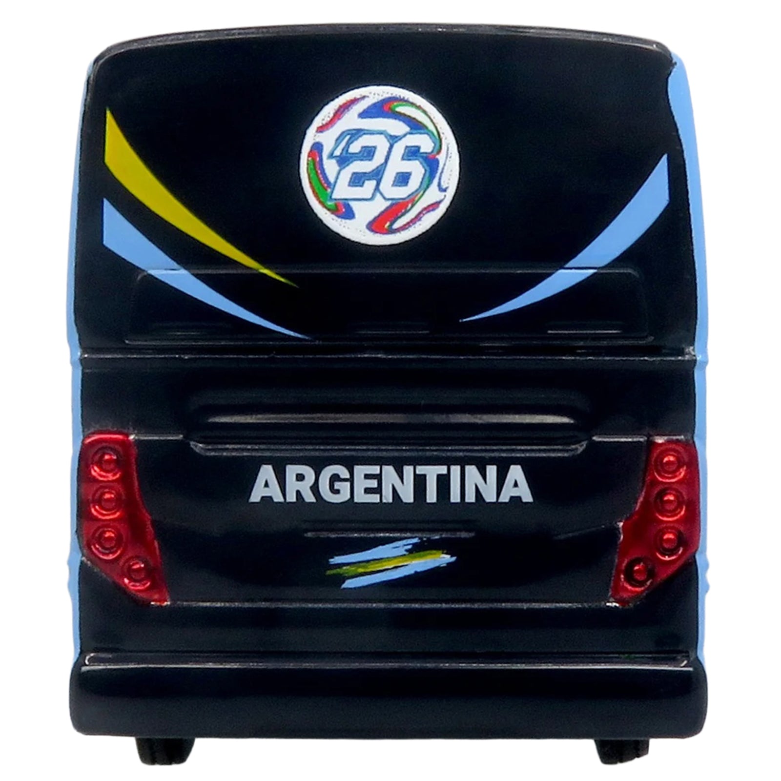 Prevost X3-45 Coach Bus "Argentina National Football Team" Blue with Graphics "International Federation of the Global Game" Series Limited Edition to 504 pieces Worldwide 1/87 (HO) Diecast Model by Iconic Replicas - image 5