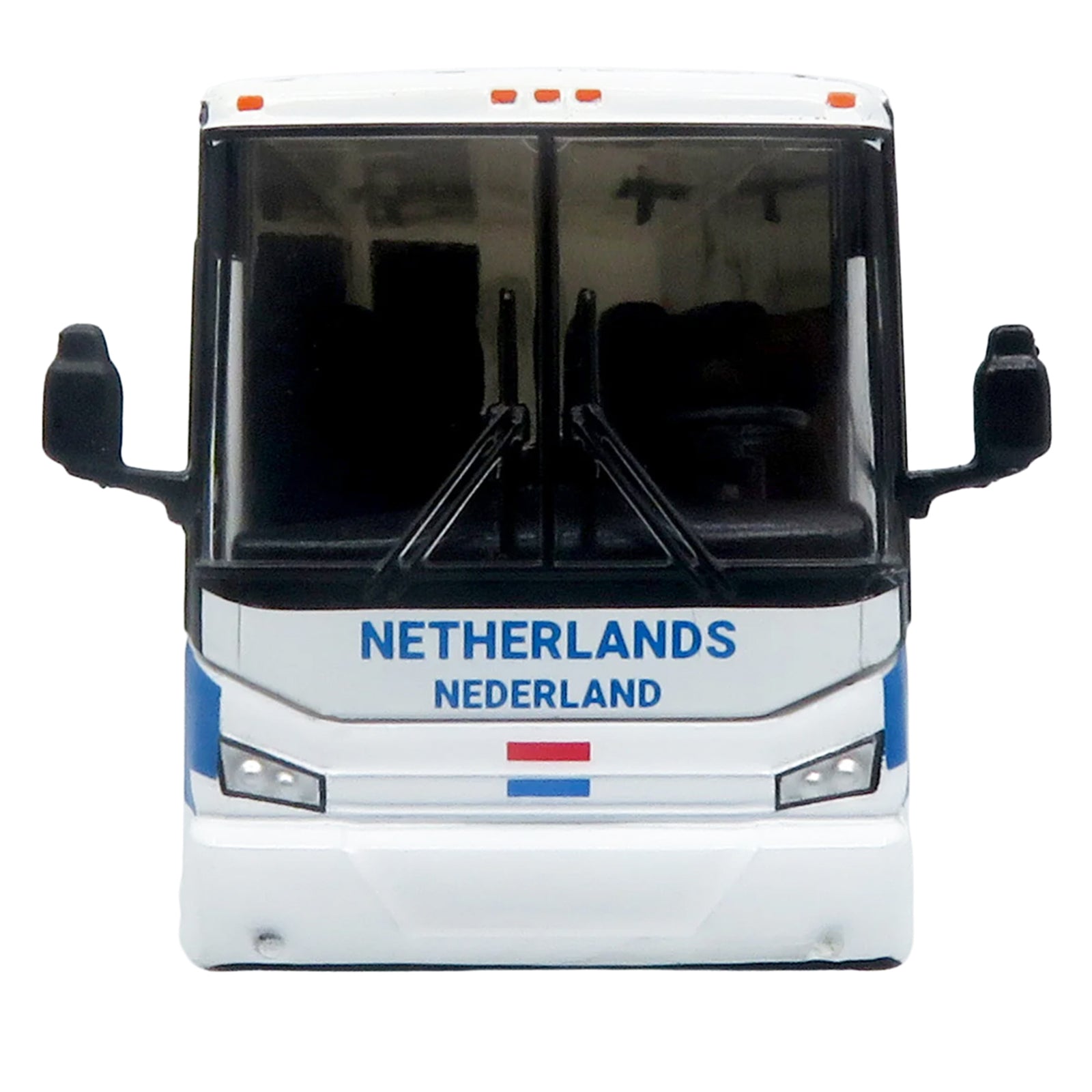 Van Hool CX-45 Coach Bus "Netherlands National Football Team" White with Graphics "International Federation of the Global Game" Series Limited Edition to 504 pieces Worldwide 1/87 (HO) Diecast Model by Iconic Replicas - image 4